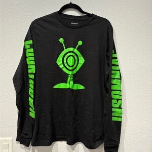 Insomniac Long Sleeve Black Shirt